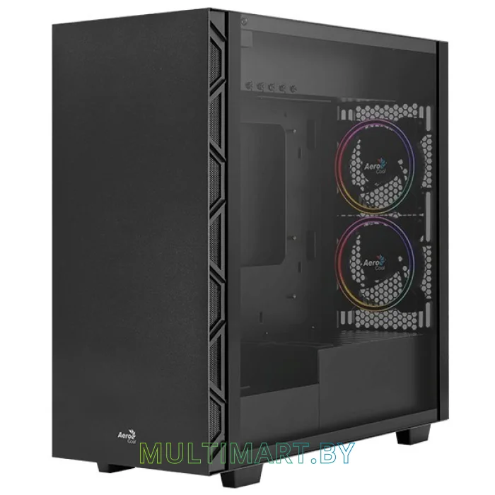 Корпус AeroCool Flo Saturn FRGB-G-BK-v1